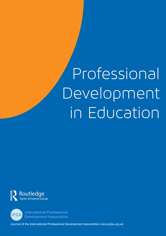 Professional Development in Education journal cover