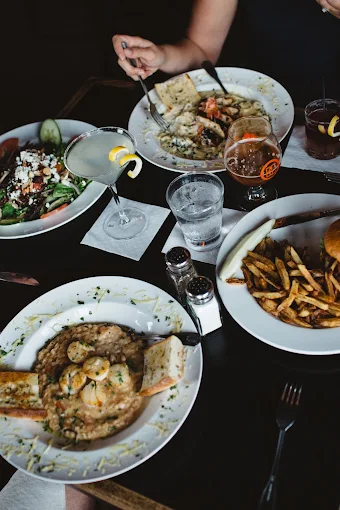 A few dishes at Woodman's Bar & Grill in Orono, Maine.