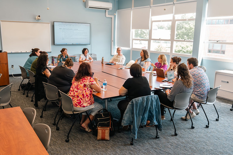 A group discussion at the 2026 LfPL conference.